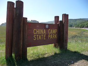 China Camp State Park sign