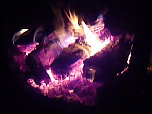 A prescribed burn near California's Tule Lake 